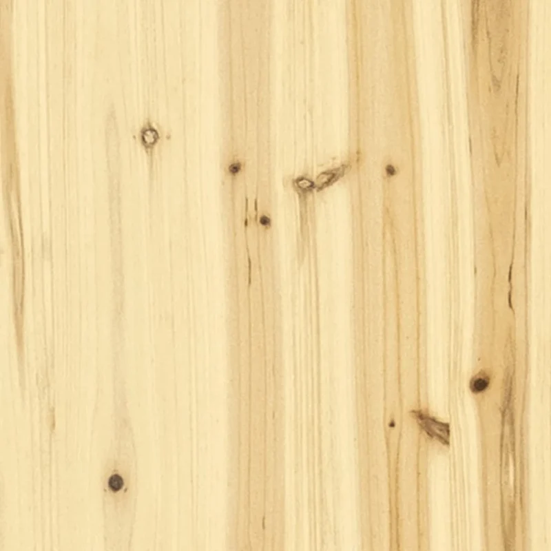 Table basse de salon avec espace de rangement design simple 110 x 50 x 33,5 cm bois de sapin massif DEC036982