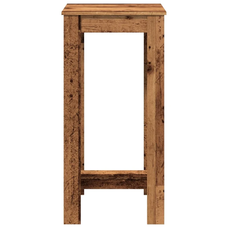 Table d’appoint multifonction 51 x 50 x 103,5 cm bois d'ingénierie couleur marron vieilli DEC036507