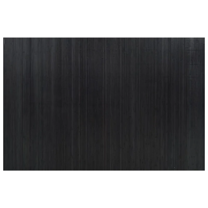 Paravent séparateur de pièce cloison 165 x 250 cm bambou noir DEC031161