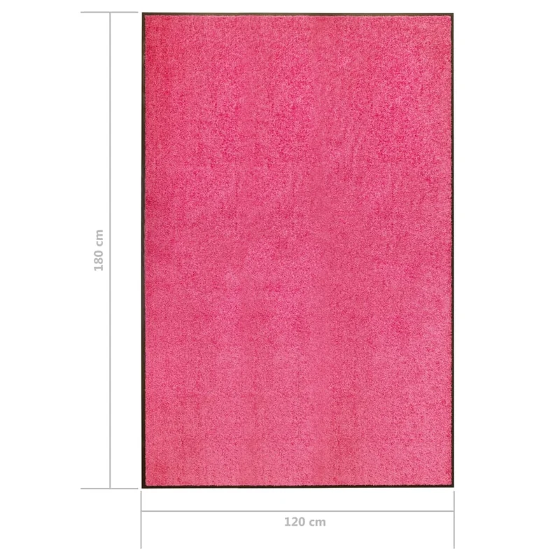 Paillasson lavable Rose 120x180 cm DEC023198