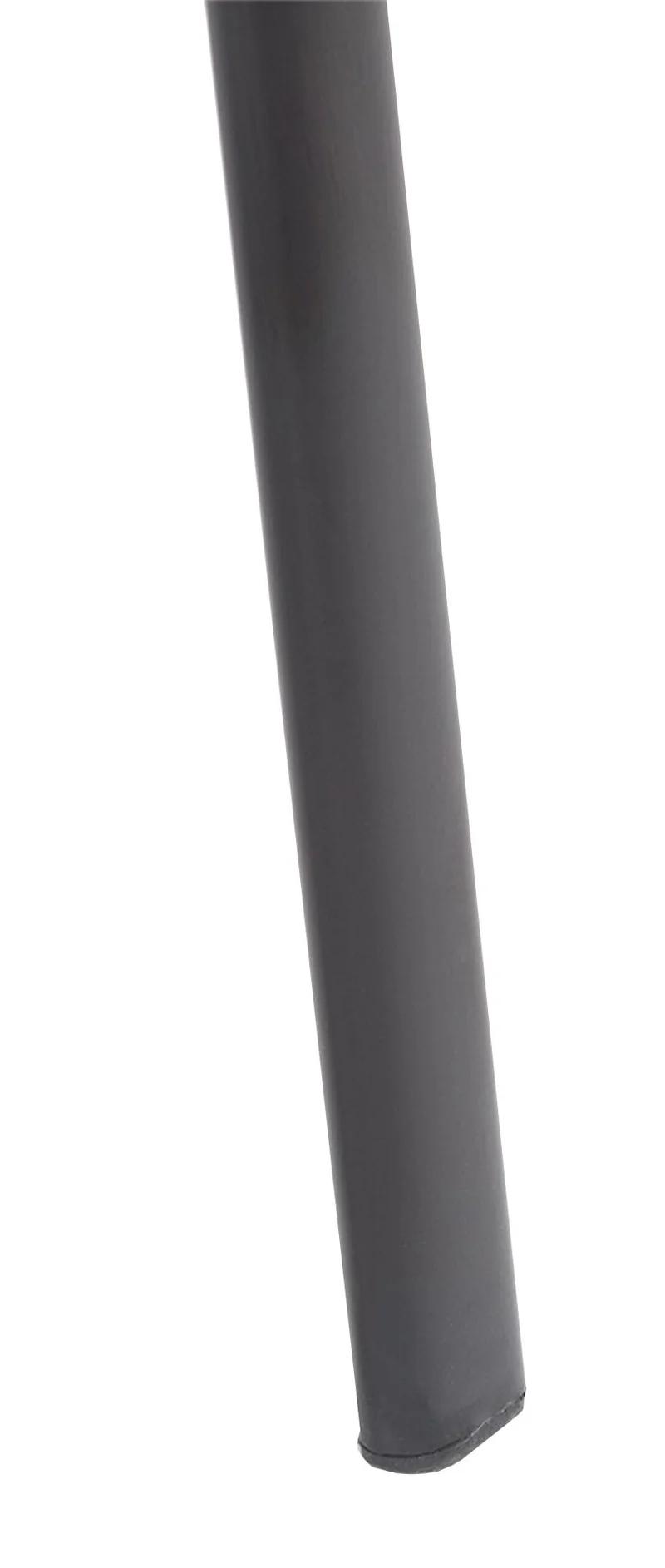 Chaise visiteur avec accoudoirs intégrés zone d'attente en PVC crème piètement à 4 pieds en métal noir 10_0003380