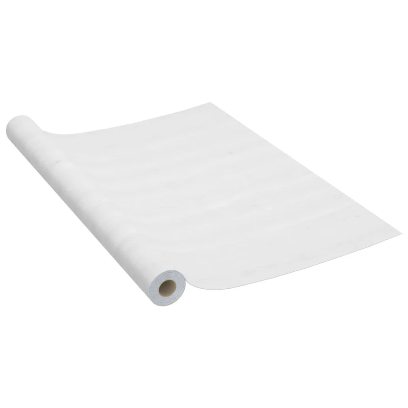 Lot de 2 films autoadhésifs pour portes Bois blanc 210x90 cm PVC DEC022128