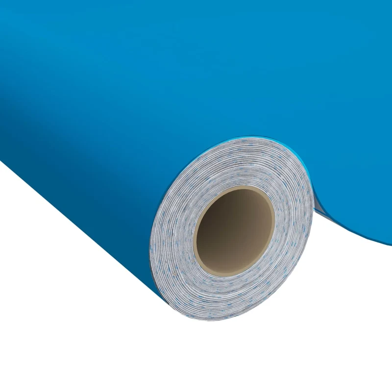 Film autoadhésif pour meubles Azuré 500x90 cm PVC DEC022141