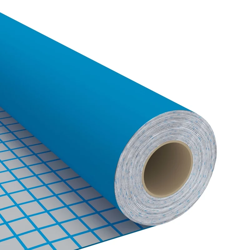 Film autoadhésif pour meubles Azuré 500x90 cm PVC DEC022141