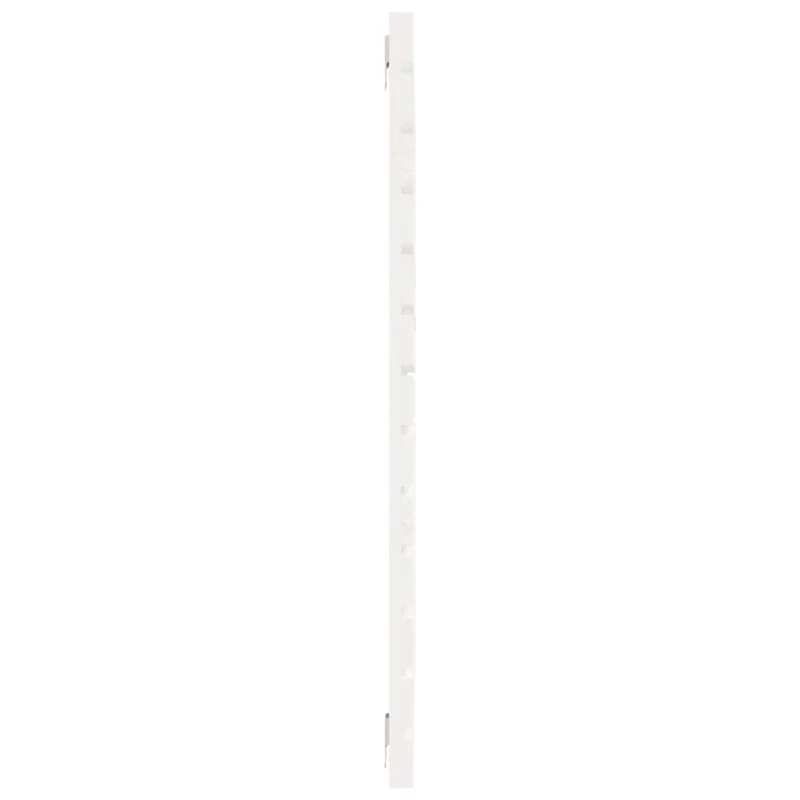 Tête de lit accessoire couchage chambre à coucher meuble murale style palette 96 x 3 x 91,5 cm bois massif blanc TDL0202679