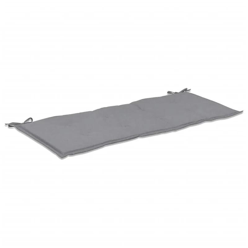 Coussin de banc de jardin Gris 120 x 50 x 3 cm DEC021555