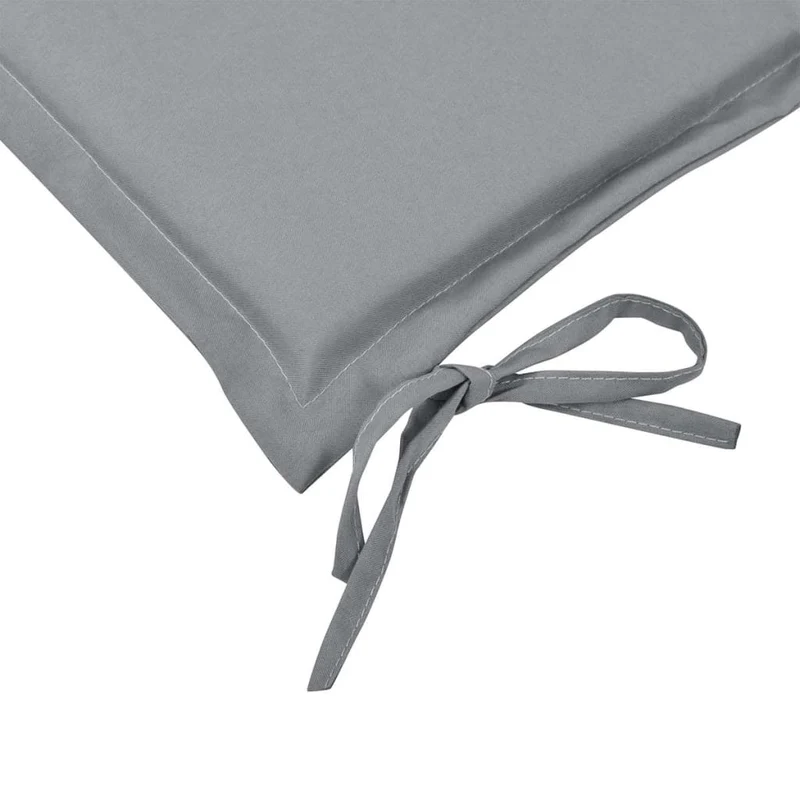 Coussin de banc de jardin Gris 120 x 50 x 3 cm DEC021555