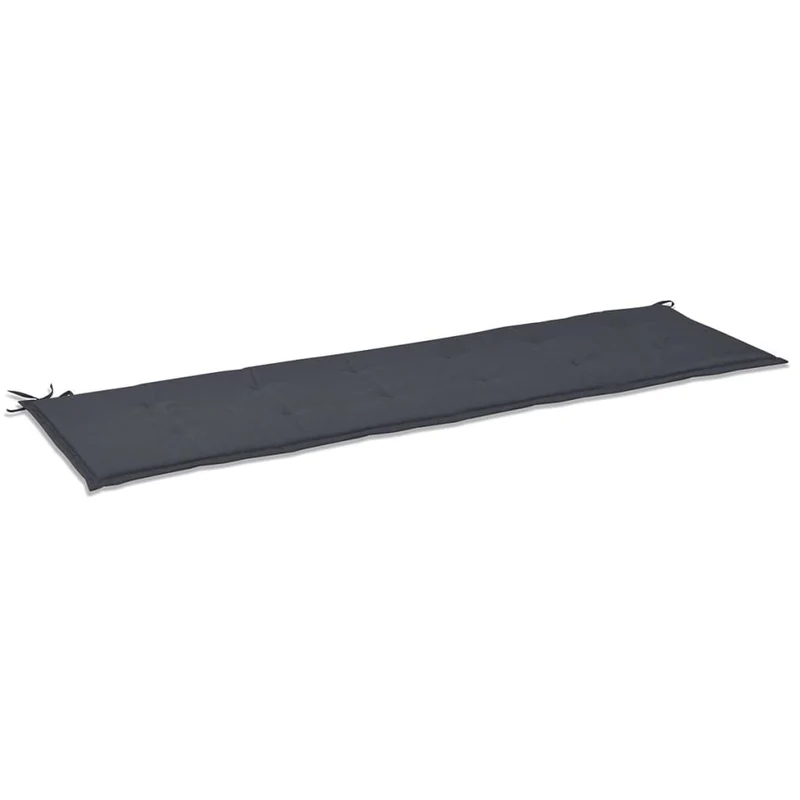 Coussin de banc de jardin Anthracite 180 x 50 x 3 cm DEC021553