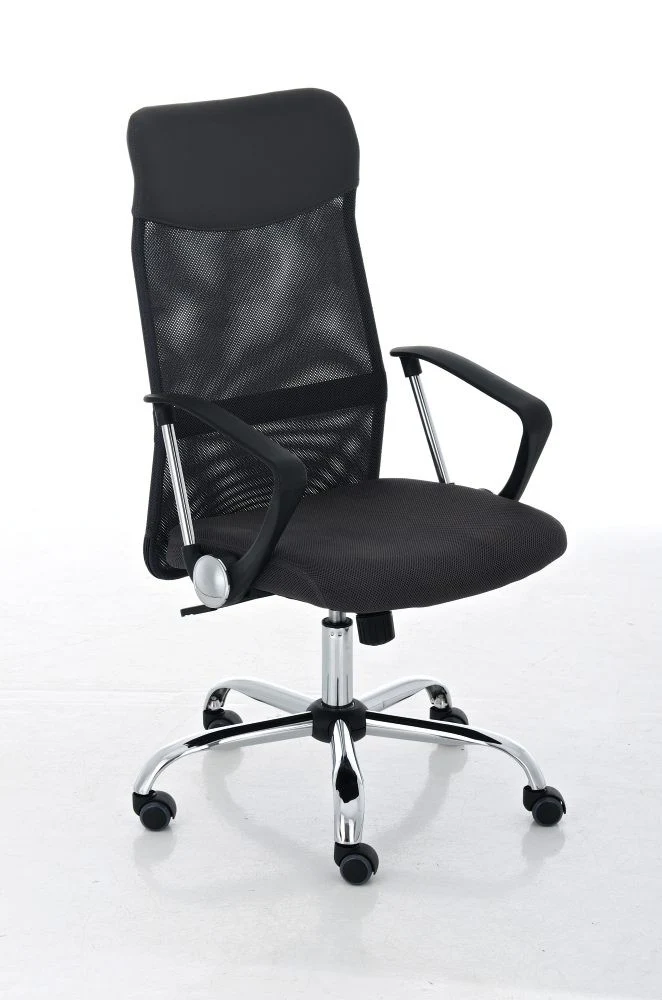 Fauteuil chaise de bureau en maille noir avec 5 roulettes BUR10021