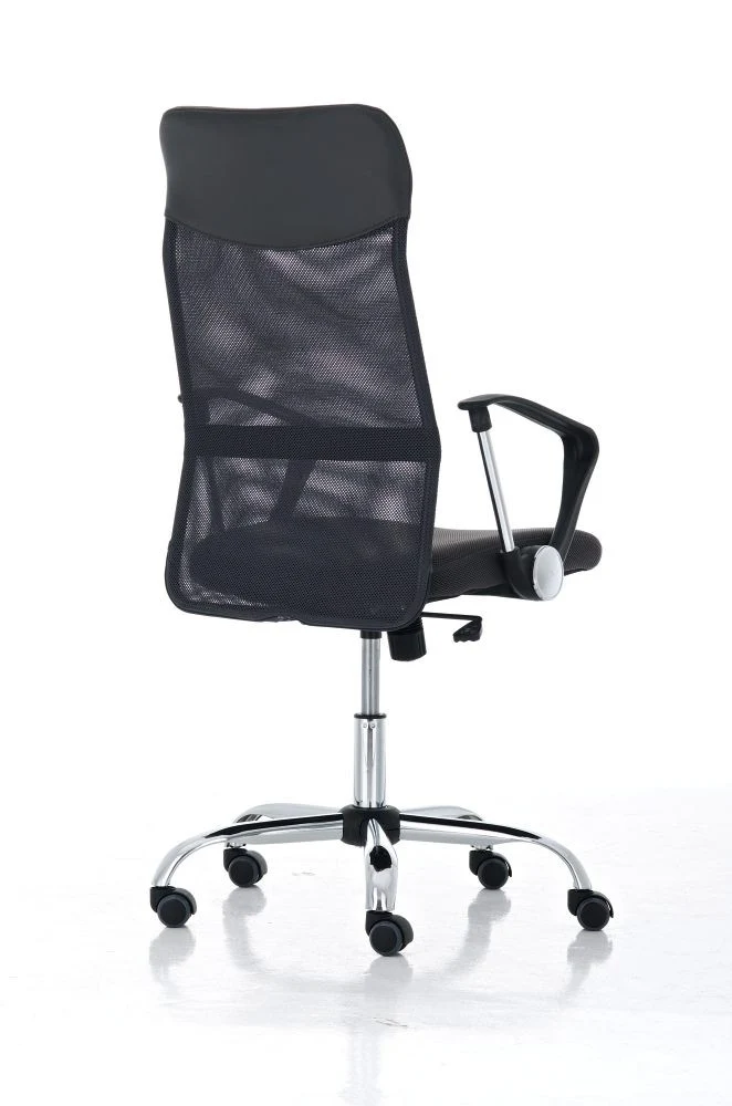 Fauteuil chaise de bureau en maille noir avec 5 roulettes BUR10021