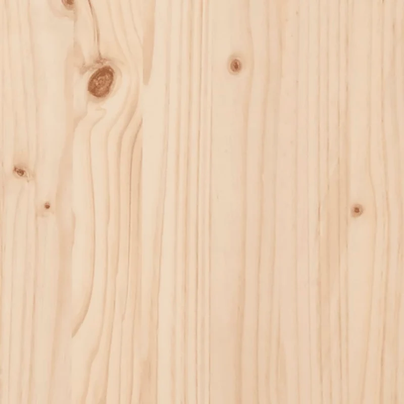 Table de chevet avec deux tiroirs 40 x 31 x 35,5 cm bois de pin massif DEC032953