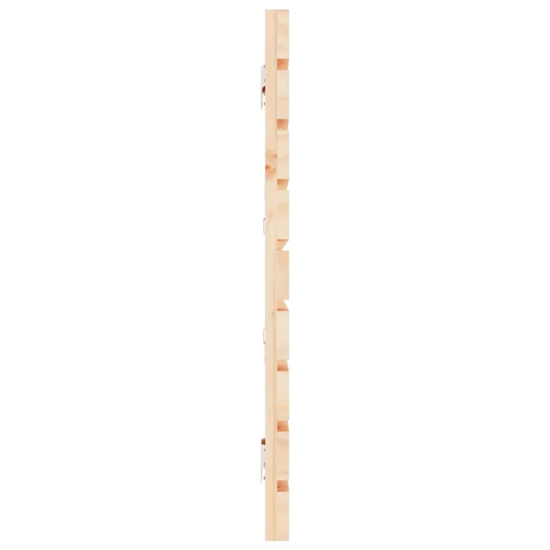 Tête de lit accessoire couchage chambre à coucher meuble murale style palette 206 x 3 x 63 cm bois massif de pin TDL0202753