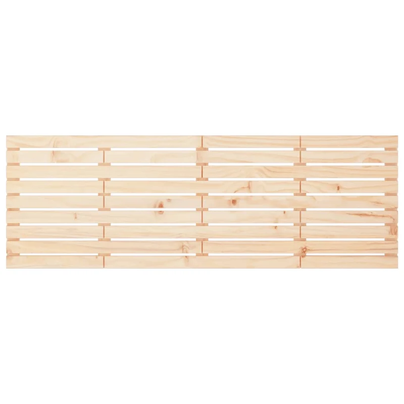 Tête de lit accessoire couchage chambre à coucher meuble murale 166 x 3 x 63 cm bois massif de pin TDL0202764