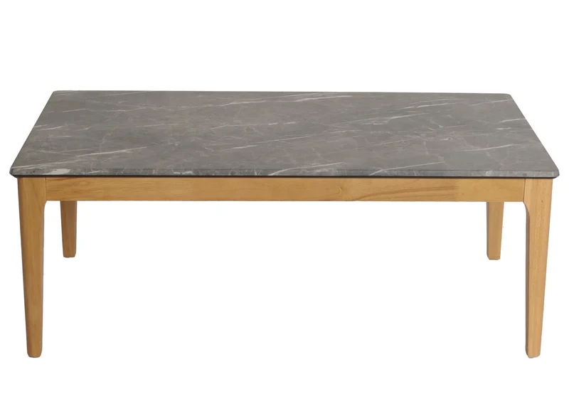 Table basse table d'appoint en bois plateau HDF 46x120x70 cm aspect marbre 04_0008461