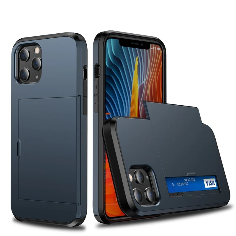 Mobile phone case slidind