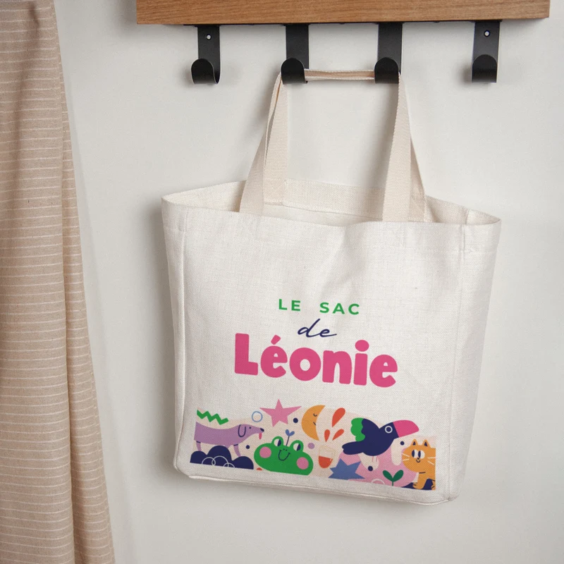 Tote bag Anse en toile Les P'tits Copains