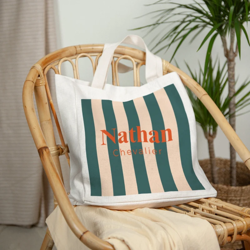 Tote bag Anse en toile À Moi !