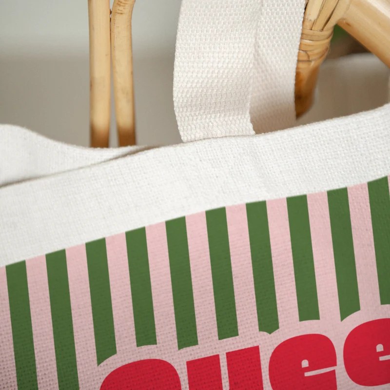 Tote bag Anse en toile Queen à son Prime