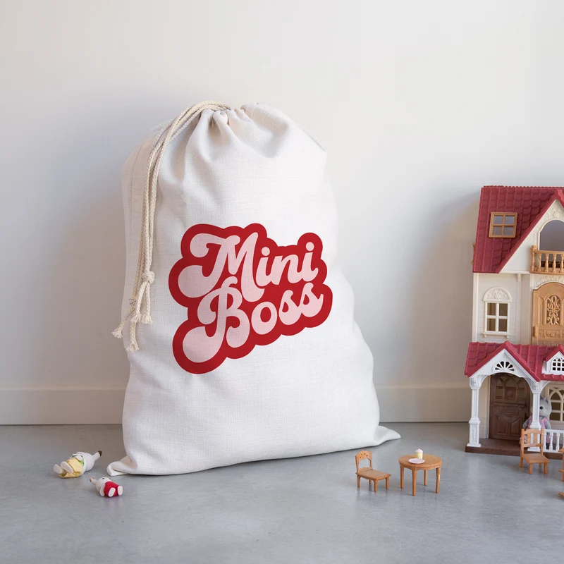 Sac de rangement Grand format Mini Boss Rose