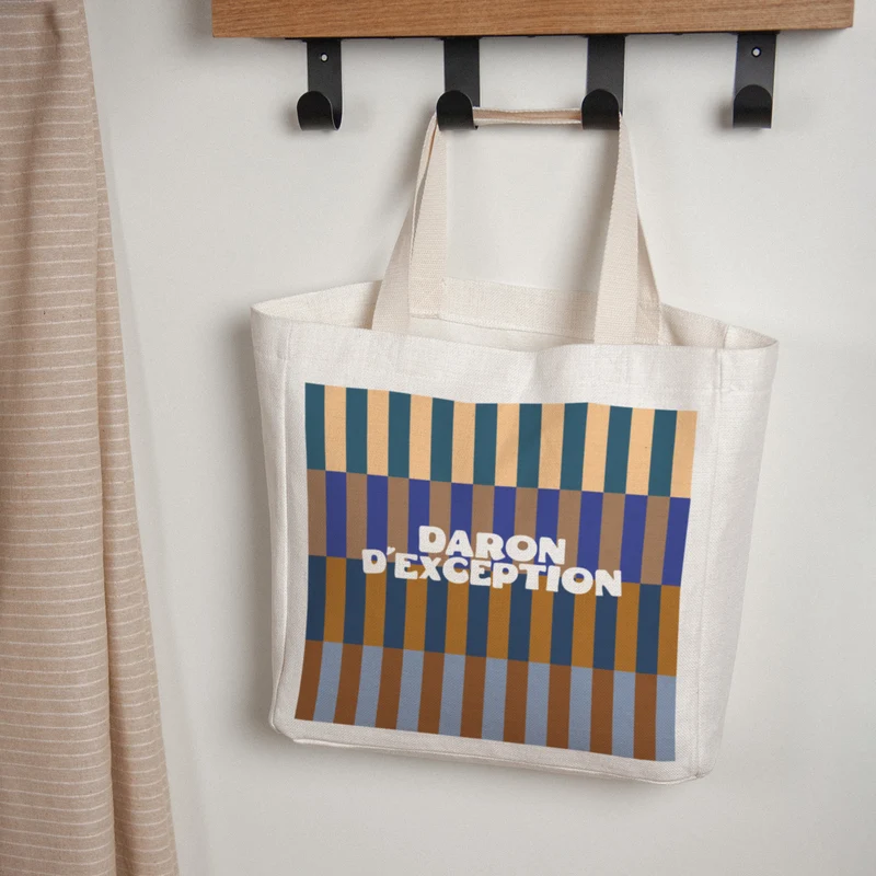 Tote bag Anse en toile Daron d'exception