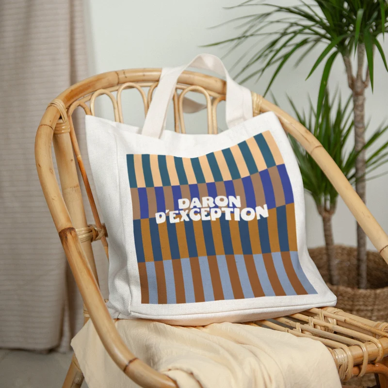 Tote bag Anse en toile Daron d'exception