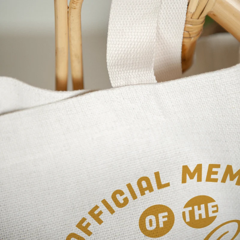 Tote bag Anse en toile Coolest Dads Club