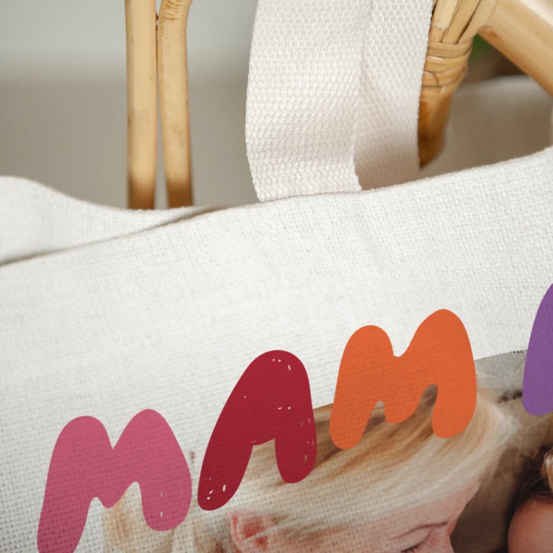 Tote bag Anse en toile Ma Mamie d'amour