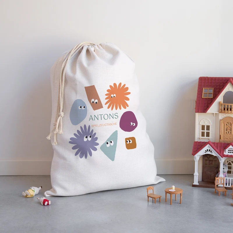 Sac de rangement Naissance Grand format Les zigotos bleus