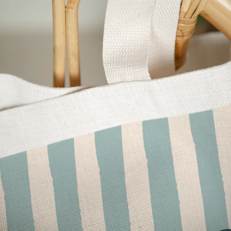 Tote bag Objets Anse en toile Organisée