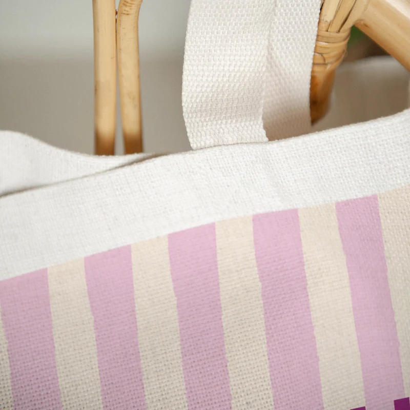Tote bag Objets Anse en toile Jalouse