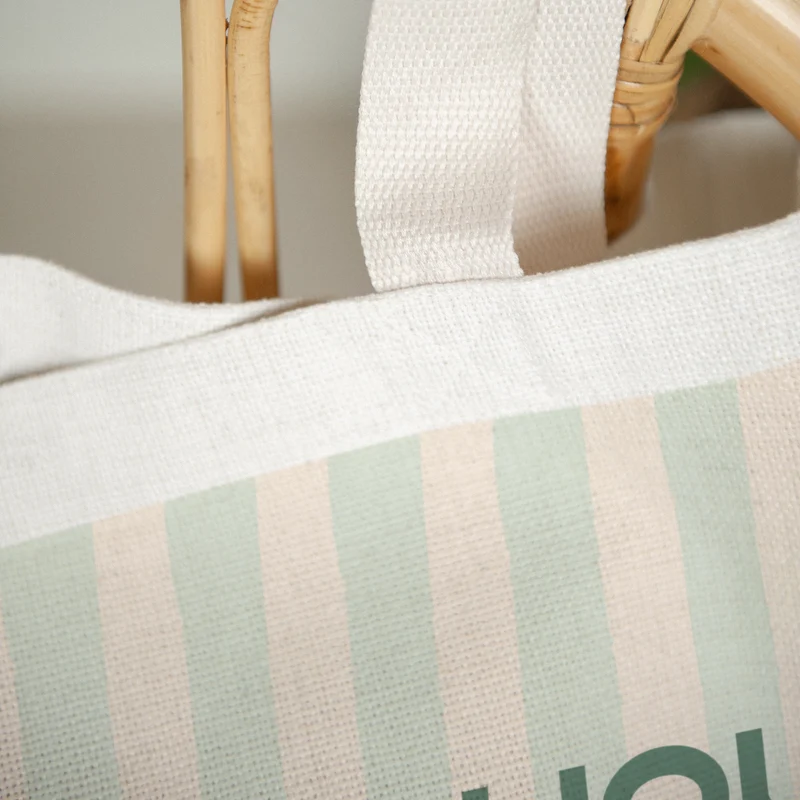 Tote bag Objets Anse en toile Toujours partante