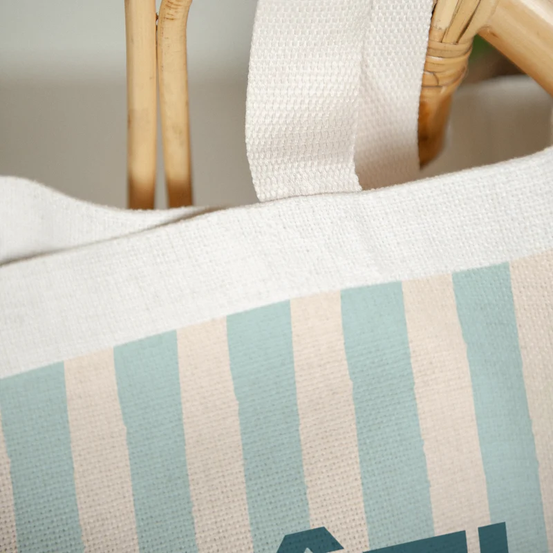 Tote bag Objets Anse en toile Têtue