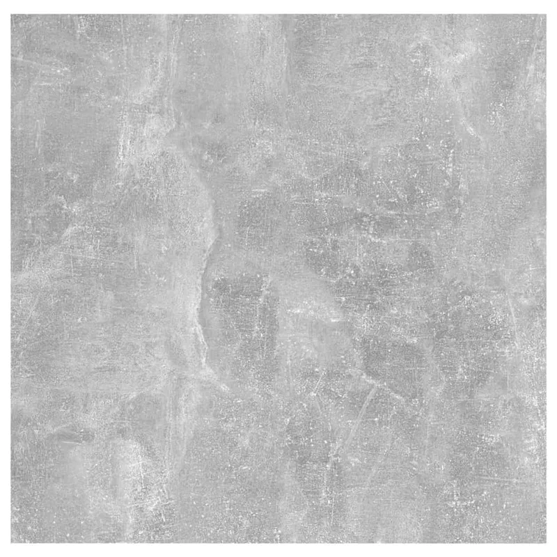 Table de chevet murale avec compartiment de rangement avec porte 30,5 x 30 x 30 cm bois d'ingénierie gris DEC033965