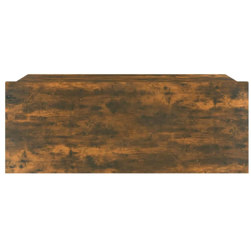 Table de chevet murale avec tiroir 40 x 30 x 15 cm bois d'ingénierie marron DEC033920