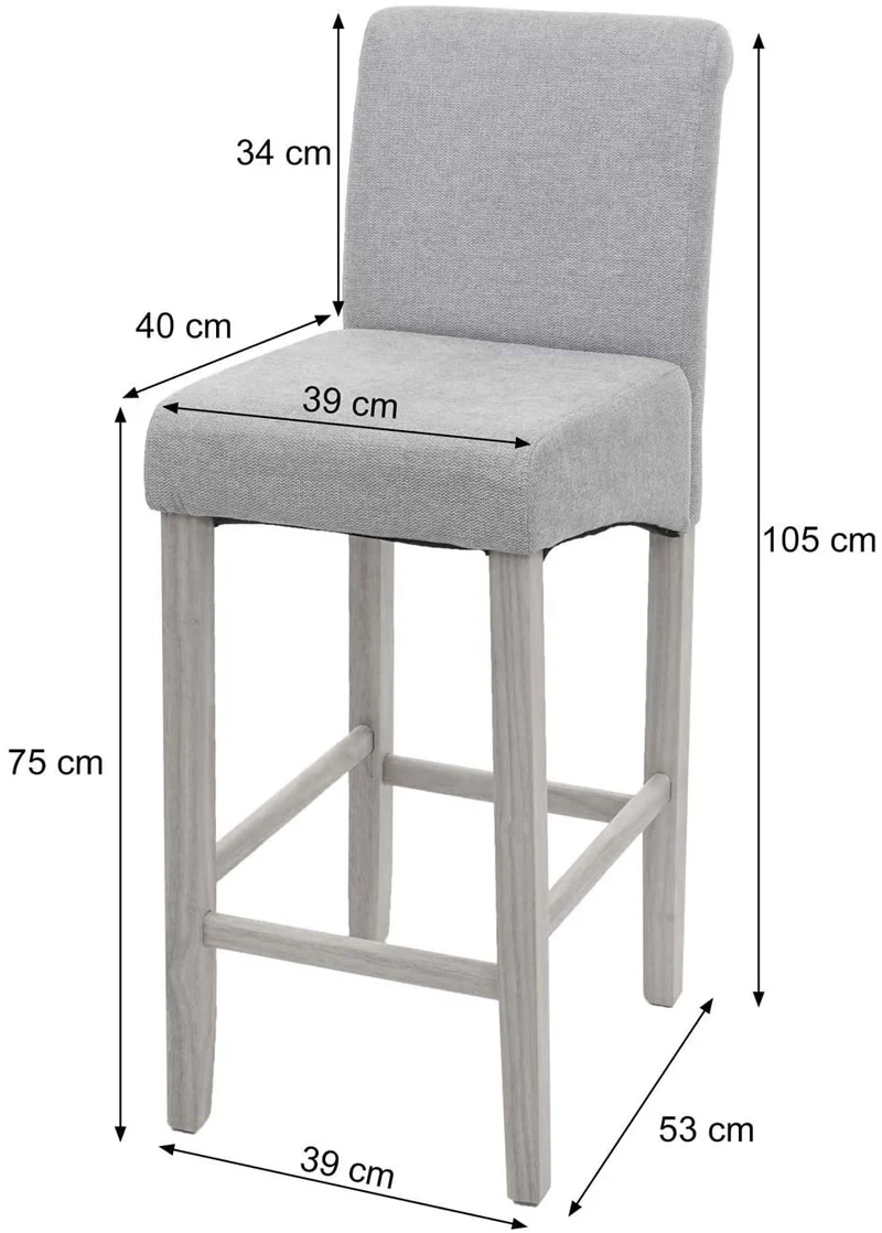 Lot de 2 tabourets de bar en synthétique aspect daim marron vieilli pieds foncé TDB04008