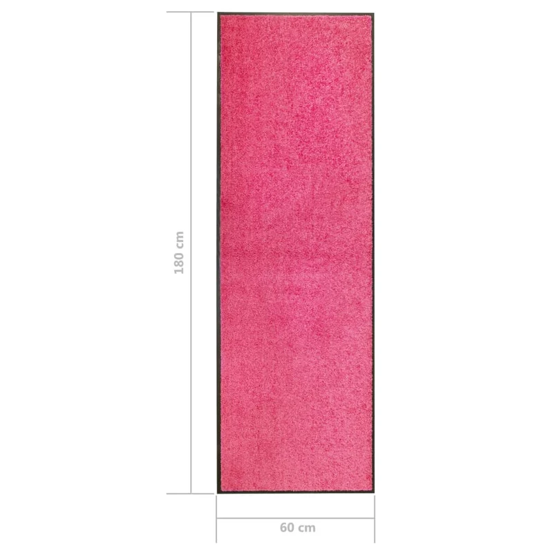 Paillasson lavable Rose 60x180 cm DEC023195