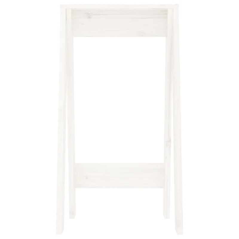 Tabouret assise de cuisine design simple 40 x 40 x 75 cm en bois de pin blanc DEC026405