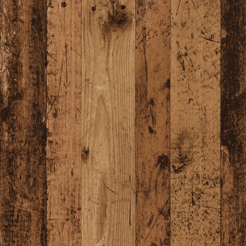 Meuble de bureau sur roulettes meuble d'appoint 60 x 48 x 81 cm bois d'ingénierie marron DEC024498