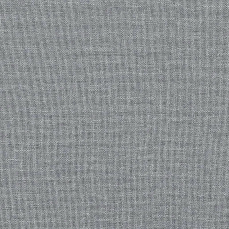 Repose-pieds tabouret bout de lit 77 x 55 x 31 cm tissu gris DEC030261