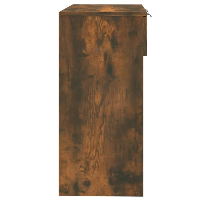 Meuble console d'entrée moderne avec tiroirs 90 x 36 x 75 cm bois d'ingénierie marron vieilli DEC031824