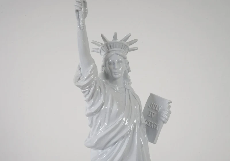 Statue figure déco de statue de la liberté 40cm polyrésine New York pour intérieur ou extérieur M10_005508