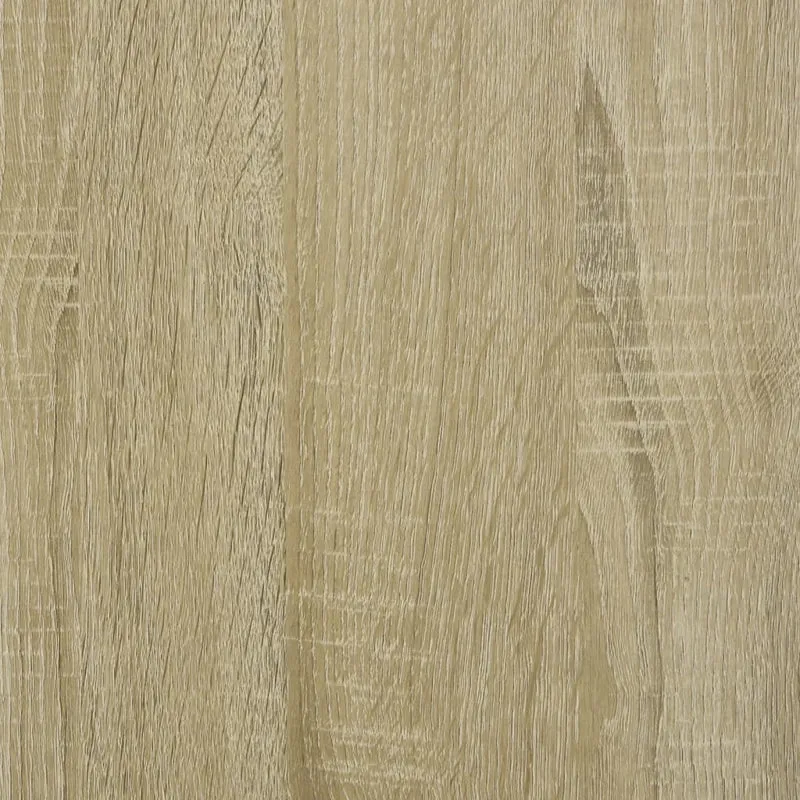 Lot de 2 tables d'appoint avec étagères 40 x 42 x 50 cm bois ingénierie et acier DEC032628