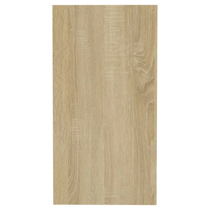Table d'appoint bout de canapé 50 x 26 x 50 cm en bois d'ingénierie couleur chêne DEC032416