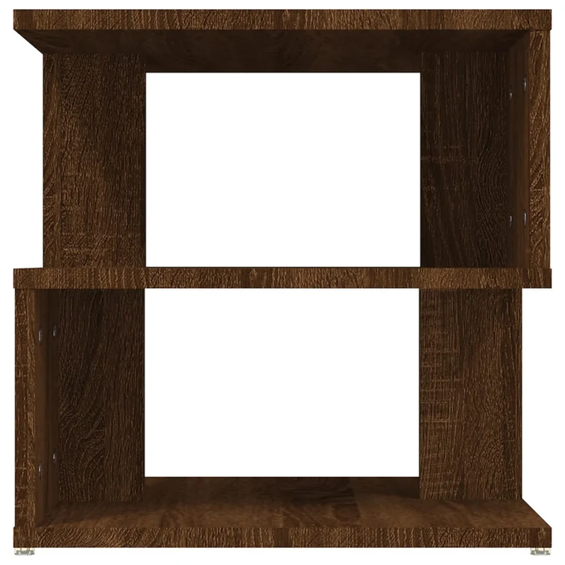 Table d'appoint table basse meuble de salon 40 x 40 x 40 cm bois d'ingénierie marron DEC032401