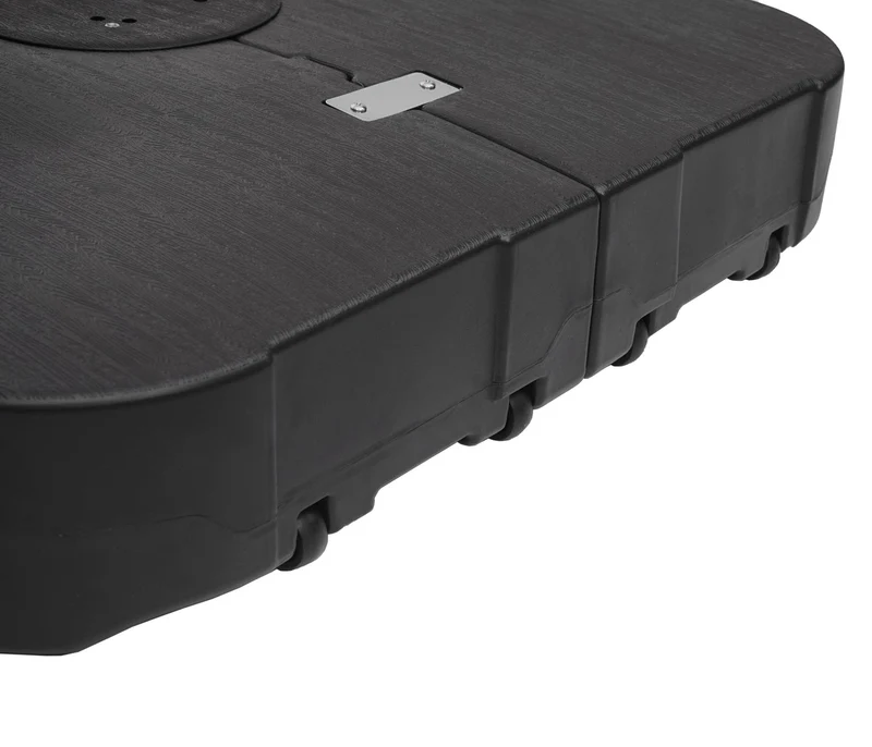 Pied support de parasols remplissable 180 kg composé de deux modules 04_0004920