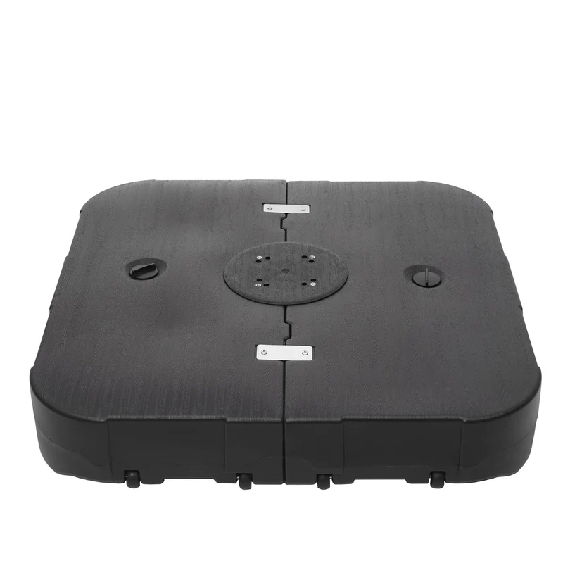 Pied support de parasols remplissable 180 kg composé de deux modules 04_0004920