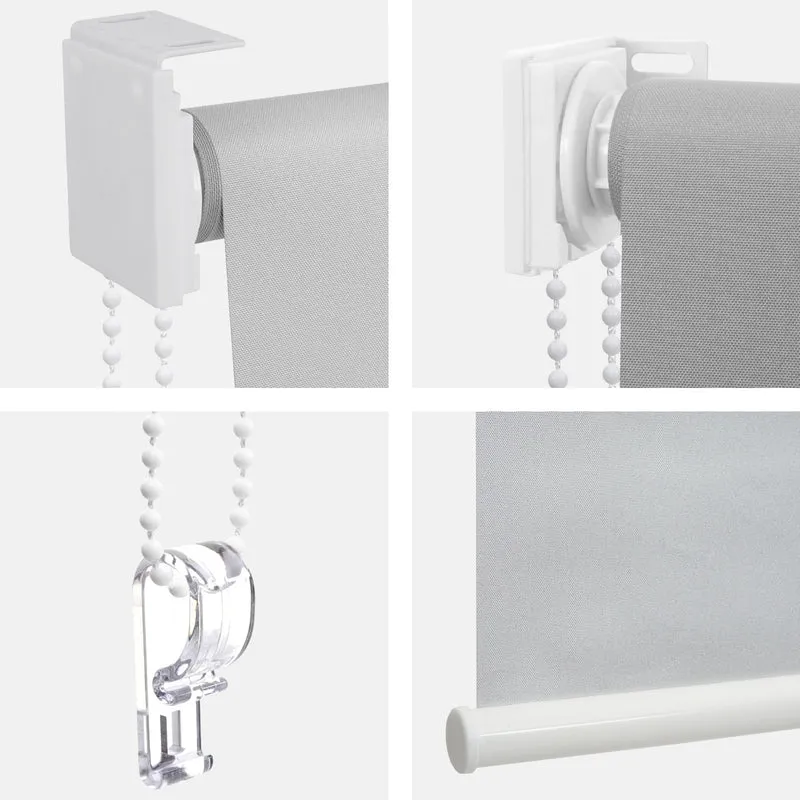 Store enrouleur de fenêtre occultant protection solaire store à tirage latéral 50x160cm opaque jaune 04_0004424