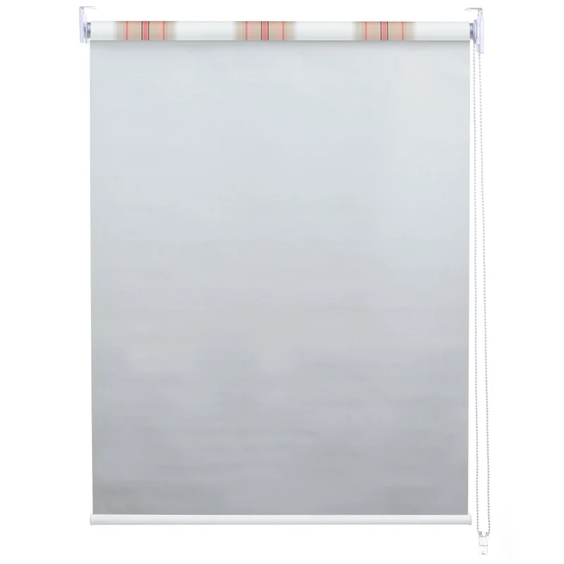 Store enrouleur de fenêtre occultant protection solaire store à tirage latéral 70x160cm opaque blanc rouge beige 04_0004446