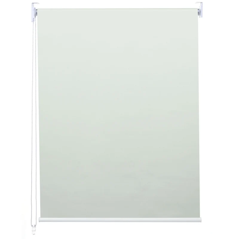 Store enrouleur de fenêtre occultant protection solaire store à tirage latéral 60x160cm opaque crème 04_0004430