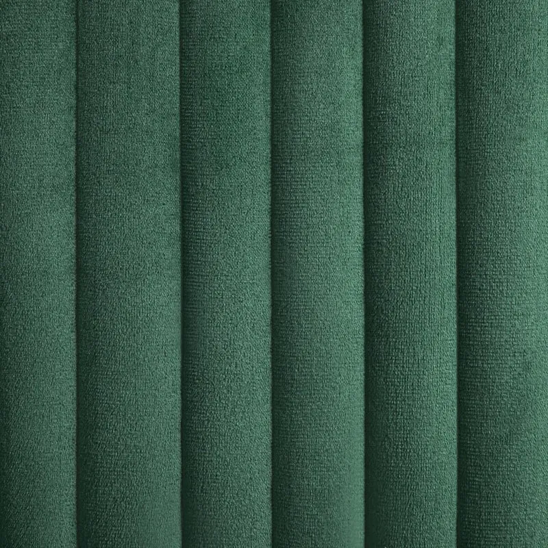 Lot de 2 chaises de salle à manger cuisine design moderne velours vert CDS021136